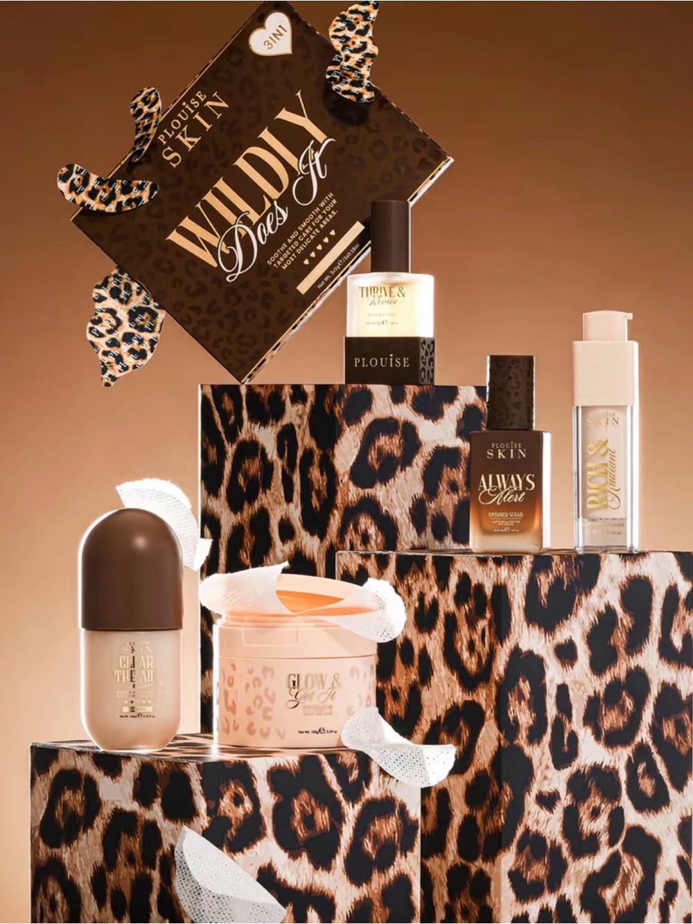 P. Louise Soft Savage Kit.Set —Cheetah    New in original packaging. Unopened